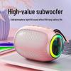 2023 Trending Compact RGB Bluetooth Speaker with USB, Cute Design for Home & Outdoor Use