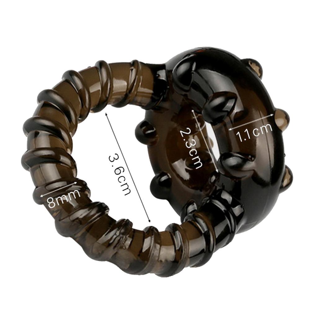 Мягкая силиконовая нить кольцо для пениса с плавающей точкой, стимулирующая блокировка, тонкая задержка эякуляции, кольца для пениса, сексуальные игрушки для взрослых