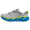 HOKA Clifton L Suede Lunar Rock Diva Синие мужские кроссовки Серые 1122571-LRDB