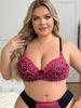 Julexy New Arrivals Women Bra Lace Hollow Out Underwear Women Embroidery Plus Size D Cup Lingerie Bra
