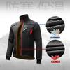 ROCKBROS Winter Cycling Cold Weather Cycling Long for and Running Men's Jacket, Windbreaker, Jersey, Sleeve, Windproof, Fleece-Lined, Cycling,