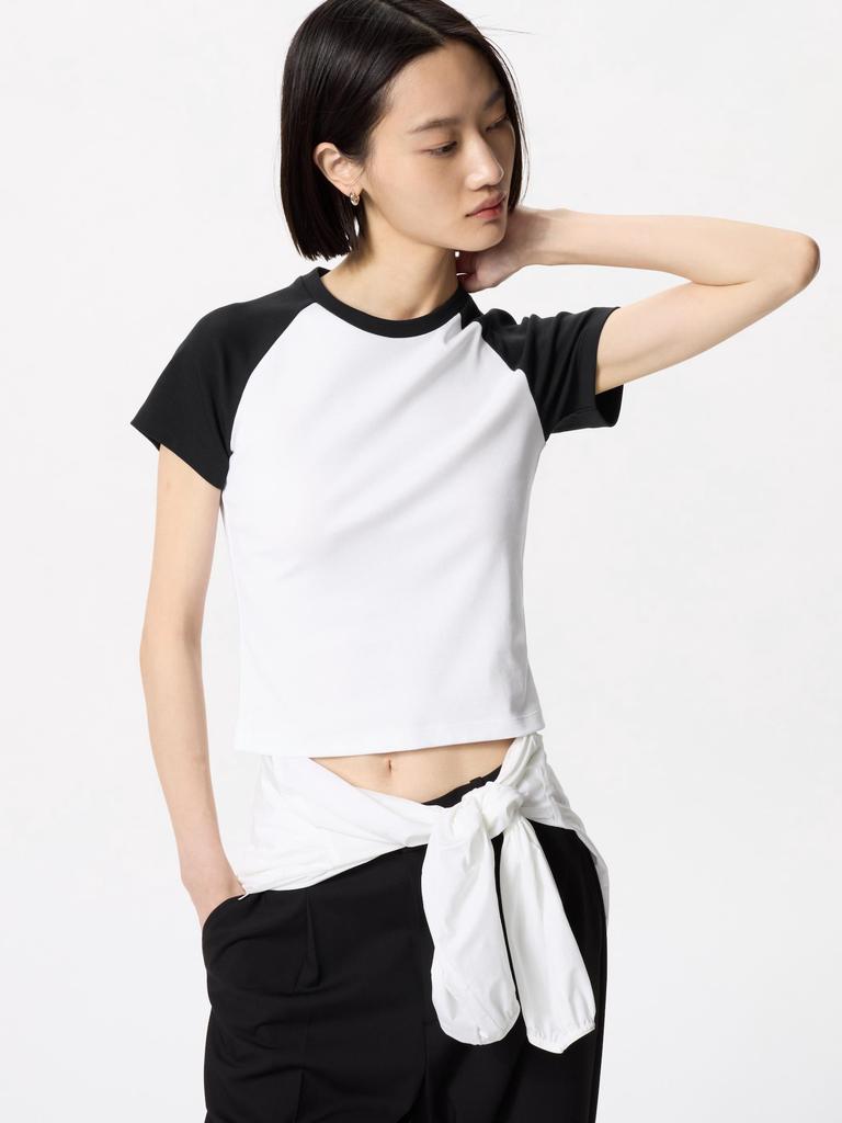 Uniqlo Mini T  Raglan 