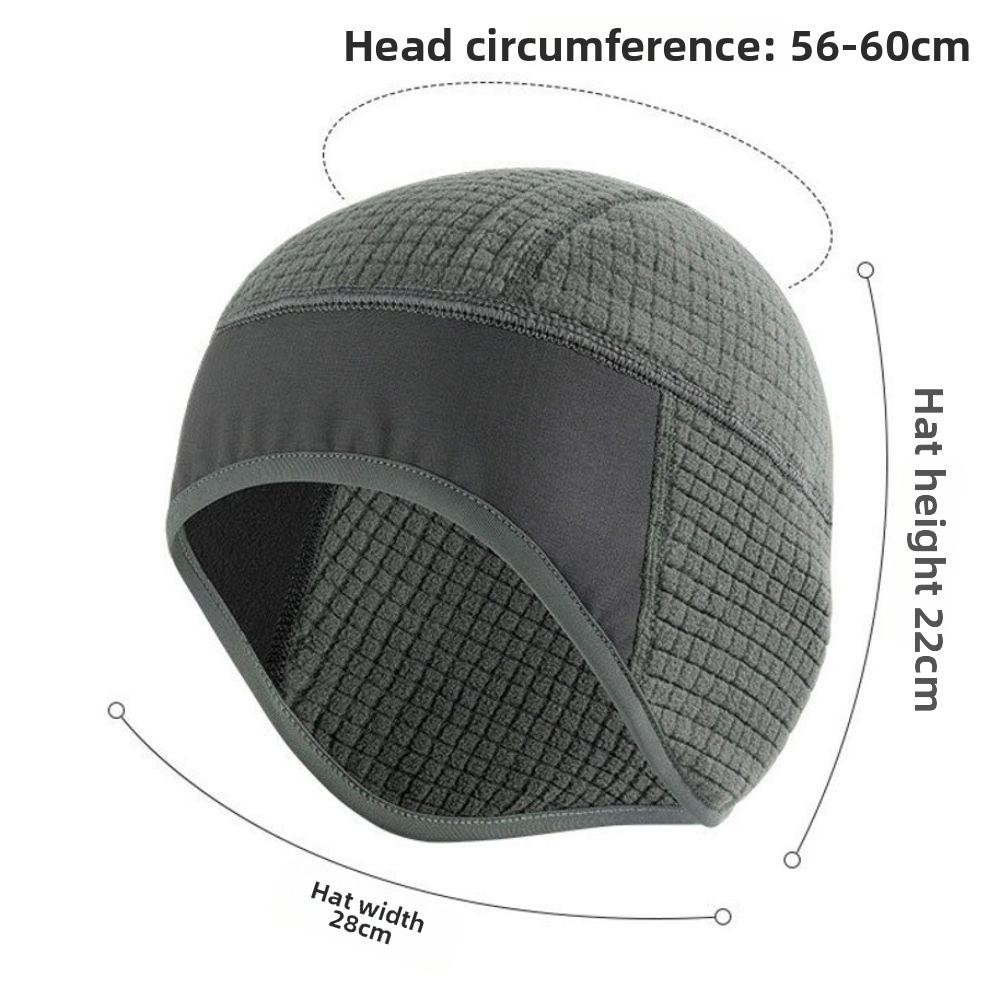 Warm Windproof Ear Cover Hat Breathable Thermal Skull Cap New Helmet Liner Skiing Climbing