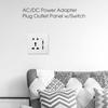 USB Power Socket Double USB Port Socket With EU Plug Home Wall Charger Adapter Wall Charging