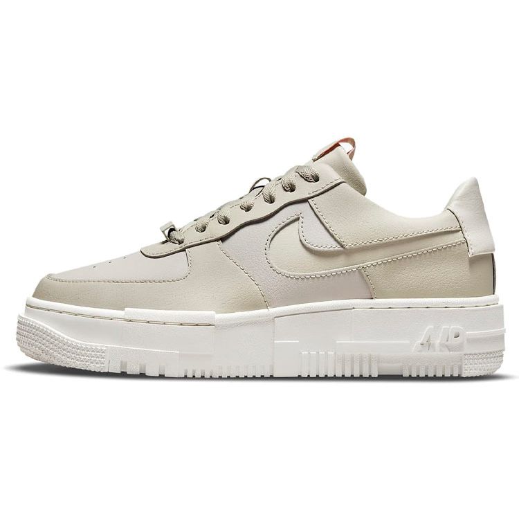 Nike Кроссовки женские Air Force 1 Pixel Light Stone Cream Summit-White Pale-Coral CK6649-104
