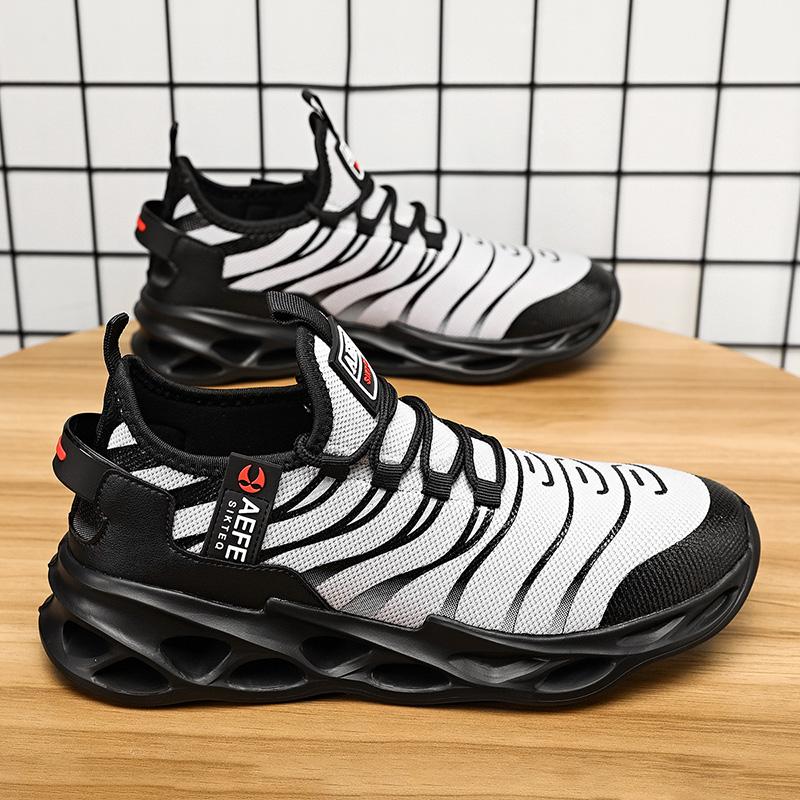 Летняя обувь большого размера, дышащая мужская обувь, летающая сетчатая обувь для бега, кроссовки