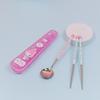 Lilpang My Melody Figure Cutlery Case Set, a Popular Character In Korea