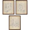Outer Space Exploration Decor Patent Poster Art Prints Series Set 3 Space Suite Astronaut Rocket Mars Rover TNP13