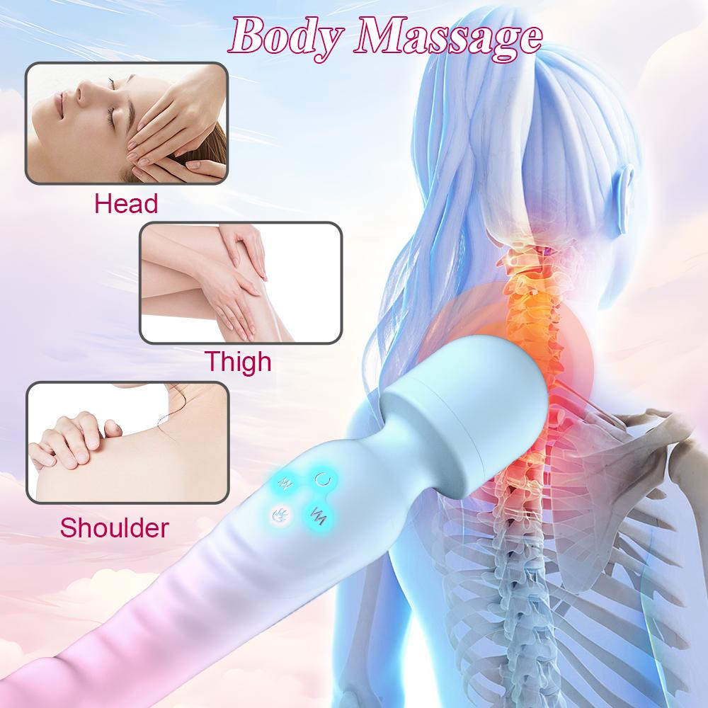 Мощный АВ вибратор для женщин, G-точка, дилдо, волшебная палочка, стимулятор клитора, женский вагинальный массажер, секс-игрушка для взрослых