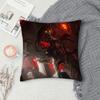 K-Kindred LOL Игровая Наволочка Декоративная для Дивана Домашний Двусторонний Принт Плюшевая Квадратная Наволочка для Подушки Декор Подушки Чехол