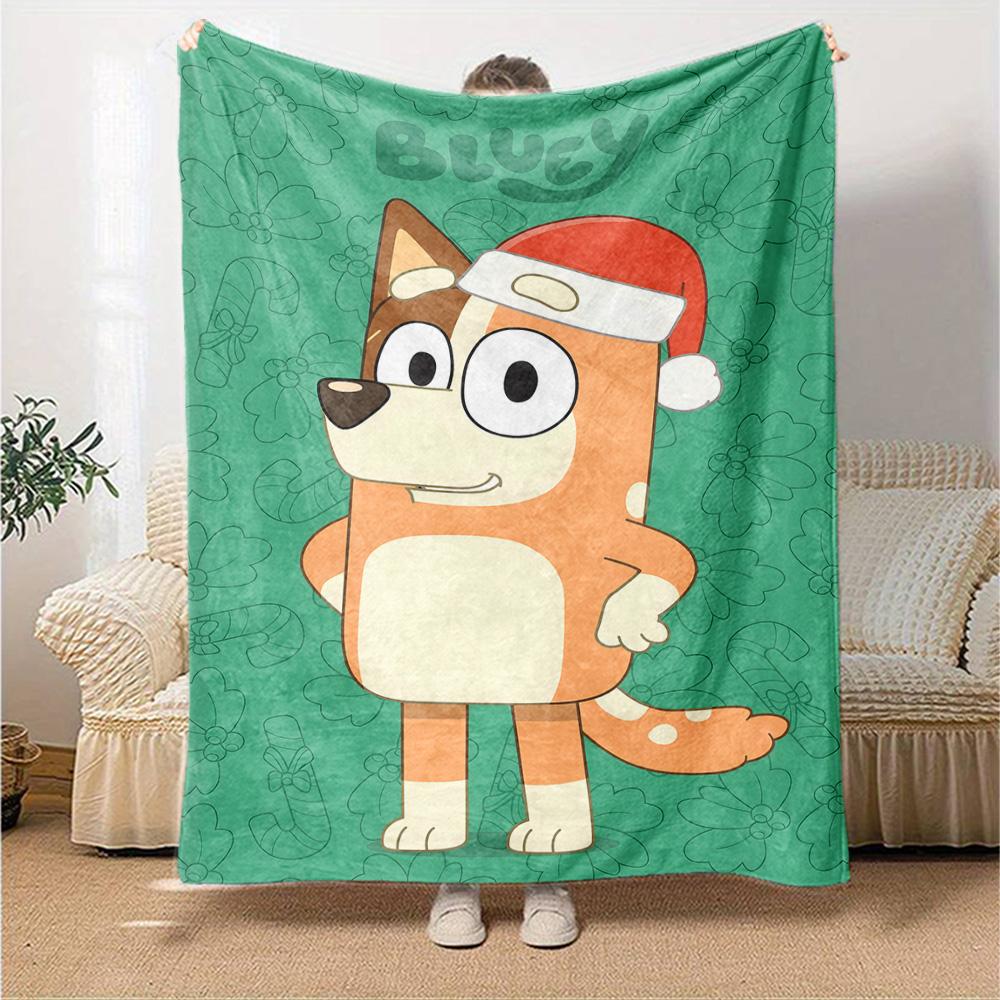 Bluey Blanket Comfortable Suitable for Chair Office Picnics All-Season Use Modern Gifts For Family Or Friends