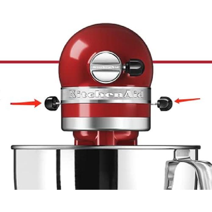 Запасная часть: ручка регулировки скорости миксера, пластиковый фиксирующий рычаг, комплект черных ручек для стационарных миксеров KitchenAid