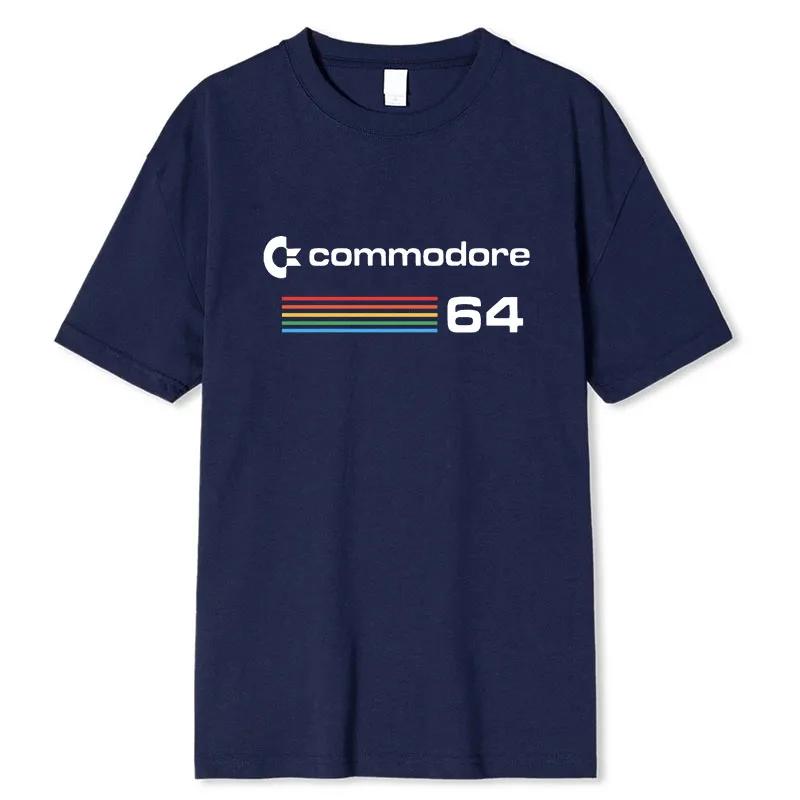 Commodore 64 Summer Fashion High Quality 100 Cotton Breathable and Comfortable TShirt Mens Tops Casual Fashion Street Wear