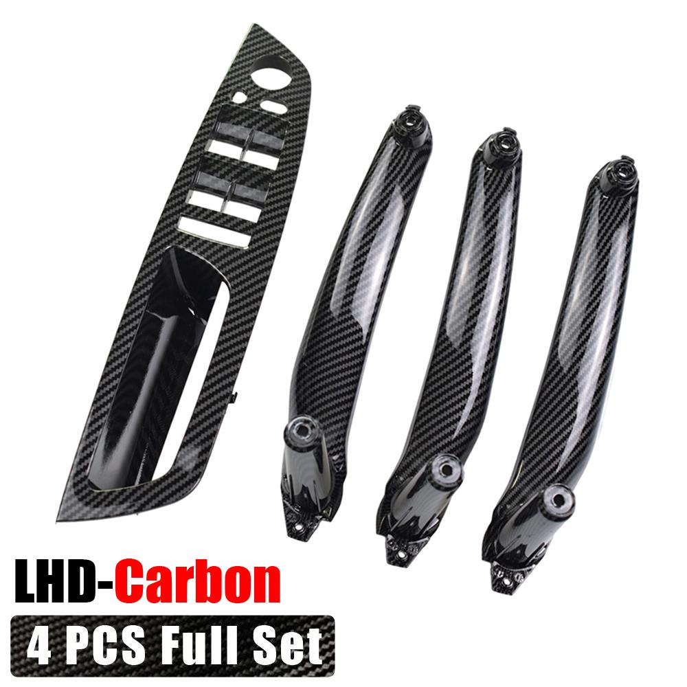 Внутренняя дверная ручка автомобиля, панель переключателей окна со стороны водителя, рамка внутри подлокотника, внутренняя накладка для BMW E70 E71 X5 X6