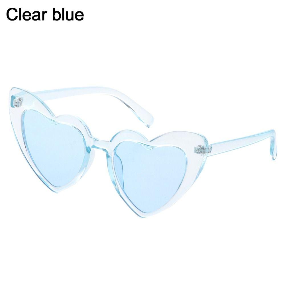 Accessories Women Clout Goggle Heart-Shaped Sunglasses Vintage Sunglasses UV400 Protection Eyewear
