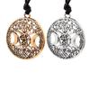 Woman Worship Witchcraft Triple Moon Pendants Goddess Retro Jewelry
