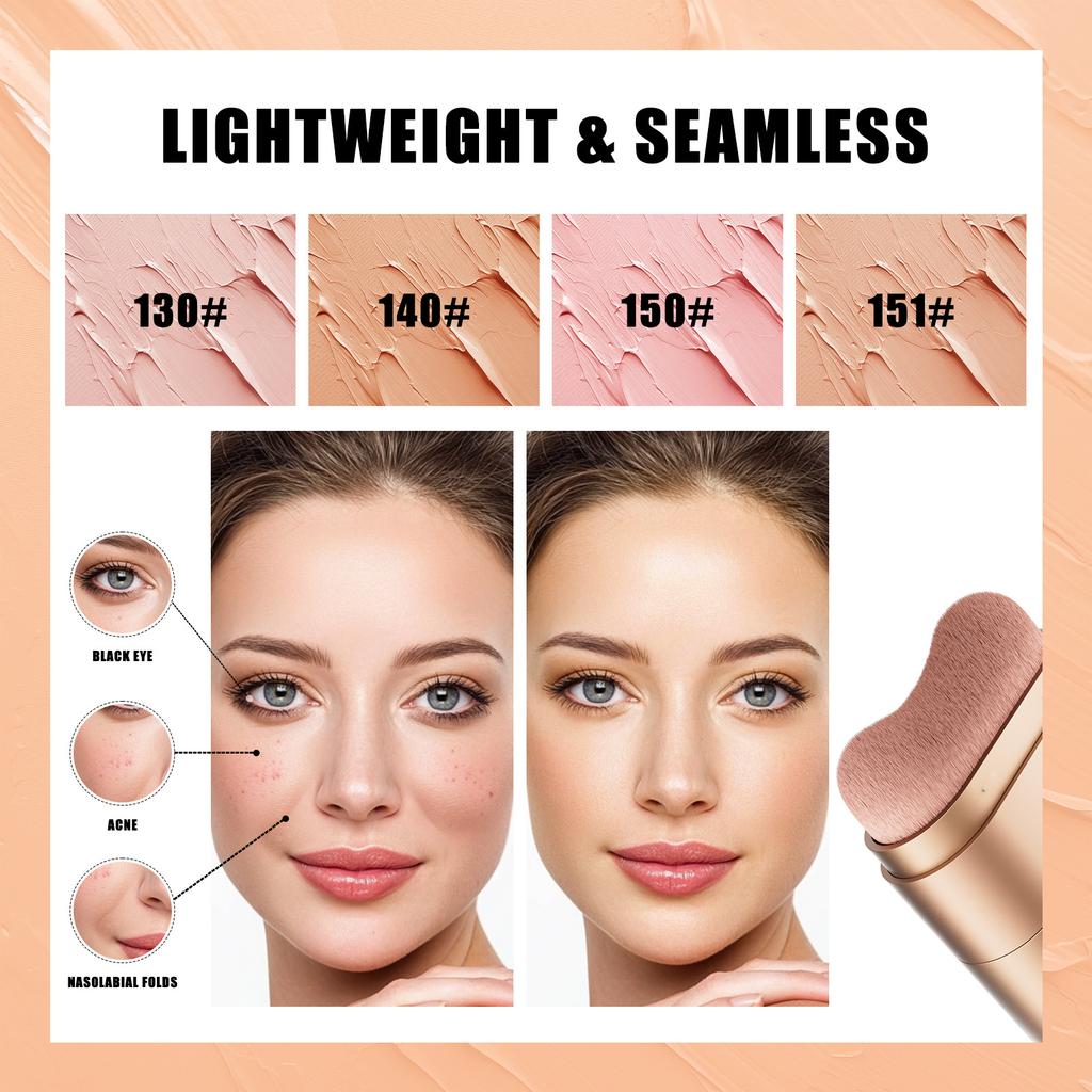 Eraser Concealer Stick, Cover Acne Marks, Blemishes, Moisturizing And Docile Concealer