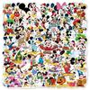 Disney Minnie Mouse Waterproof Stickers For Suitcase Guitar Car Computer 50pcs