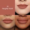 Colors Queen Luscious Lips - Non Transfer Creamy Matte Lipstick | Highly Pigmented with Smooth Application | Long Lasting(19 - Naughty Nude - 3.5g)