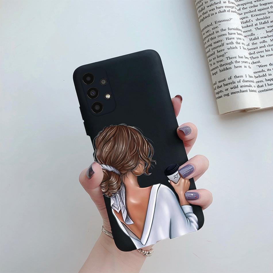Для чехла Samsung Galaxy A13 A33 A53 A73 5G Красивая Девушка Мягкий Силиконовый Чехол Для Samsung A13 4G A 13 A135F GalaxyA13 Funda Чехол