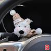 Plush Puppy Clutch Decoration Car Wiper Turn Signal Dog Wiper Interior Switch Decoration Auto Cute Doll Car O8T7