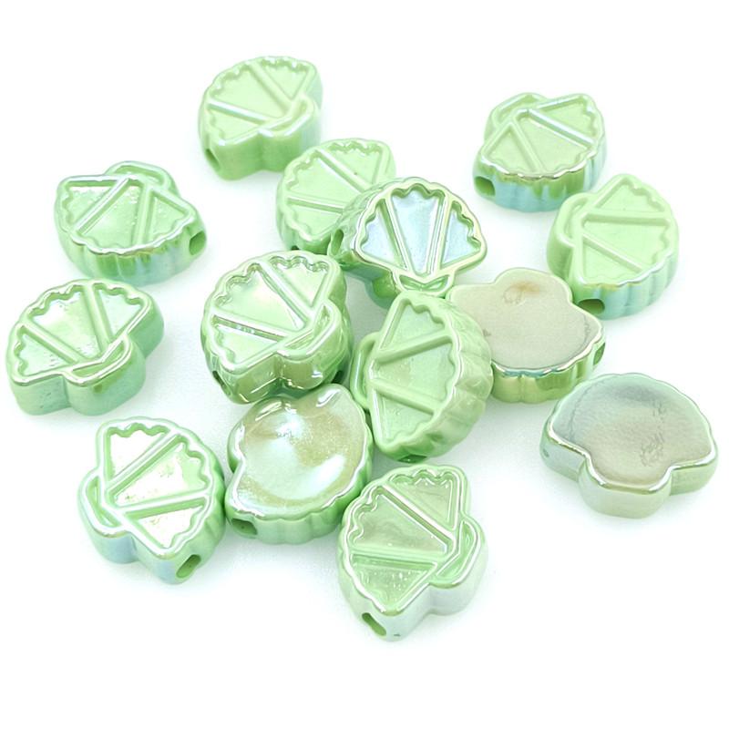 Ожерелье, браслет, модные УФ-ослепления, 5 шт., стерео вентилятор, свободные бусины, материал ручной работы, ювелирные аксессуары, сделай сам