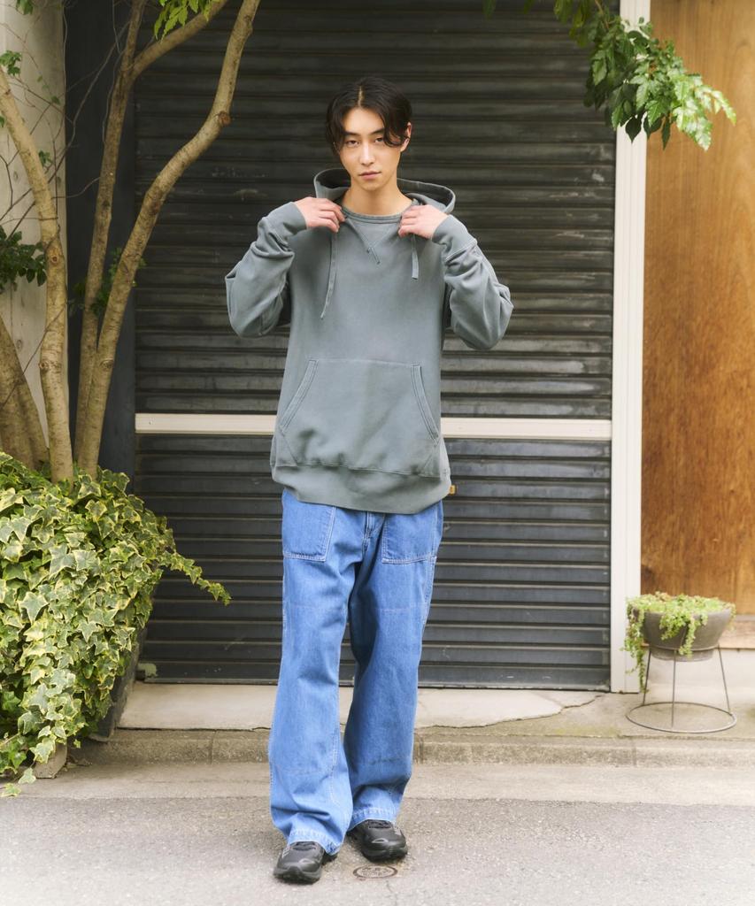 Snow Peak Джинсы TAKIBI Длинные и легкие средней плотности PA-25AU008, Брюки, Мужские Женские, Синие,