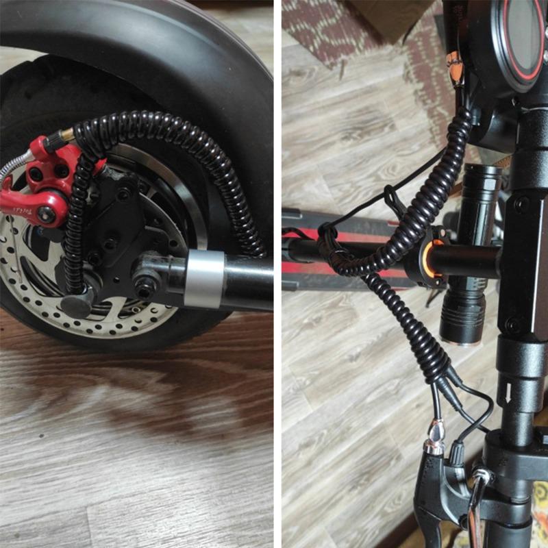 1Pc/2pcs Bicycle Wiring Harness Brake Sheath Spiral Winding Hose Wire Cord Wraps Management Sleeve