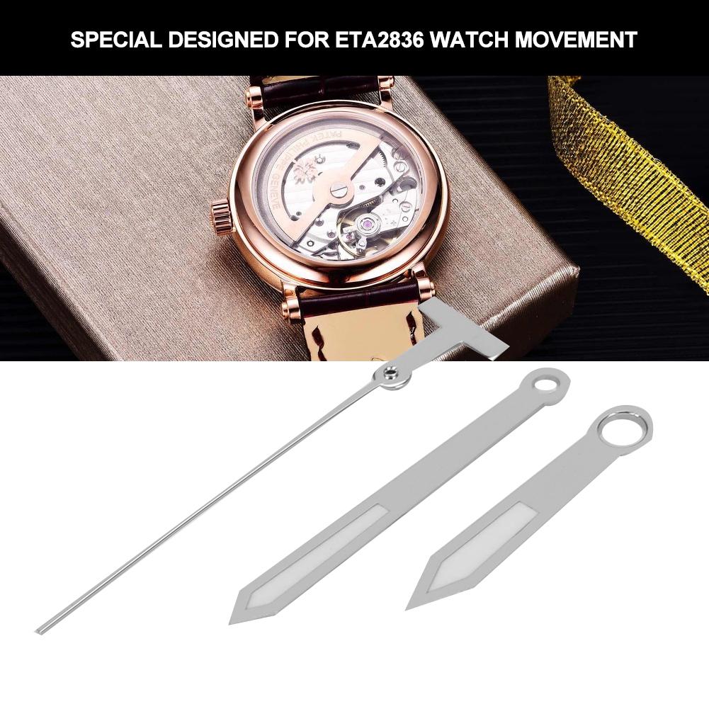 T014 Men Watch Hour Minute Second Hands Watch Needles Fit for ETA2836 Movement