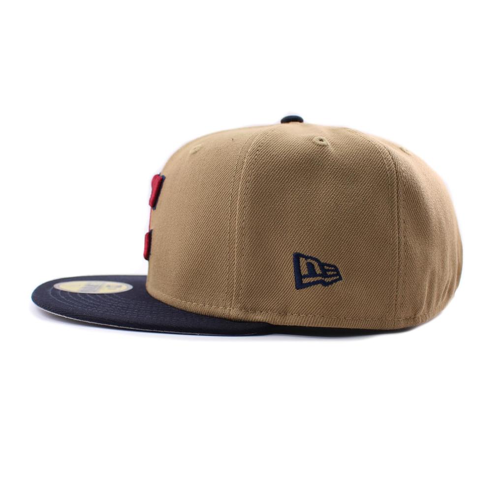 [New Era] City Connect Cap 59FIFTY Cleveland Guardians MLB CITY CONNECT FITTED CAP KHAKI CLEVELAND GUARDIANS Hat 5950 Sz 800 [Used]