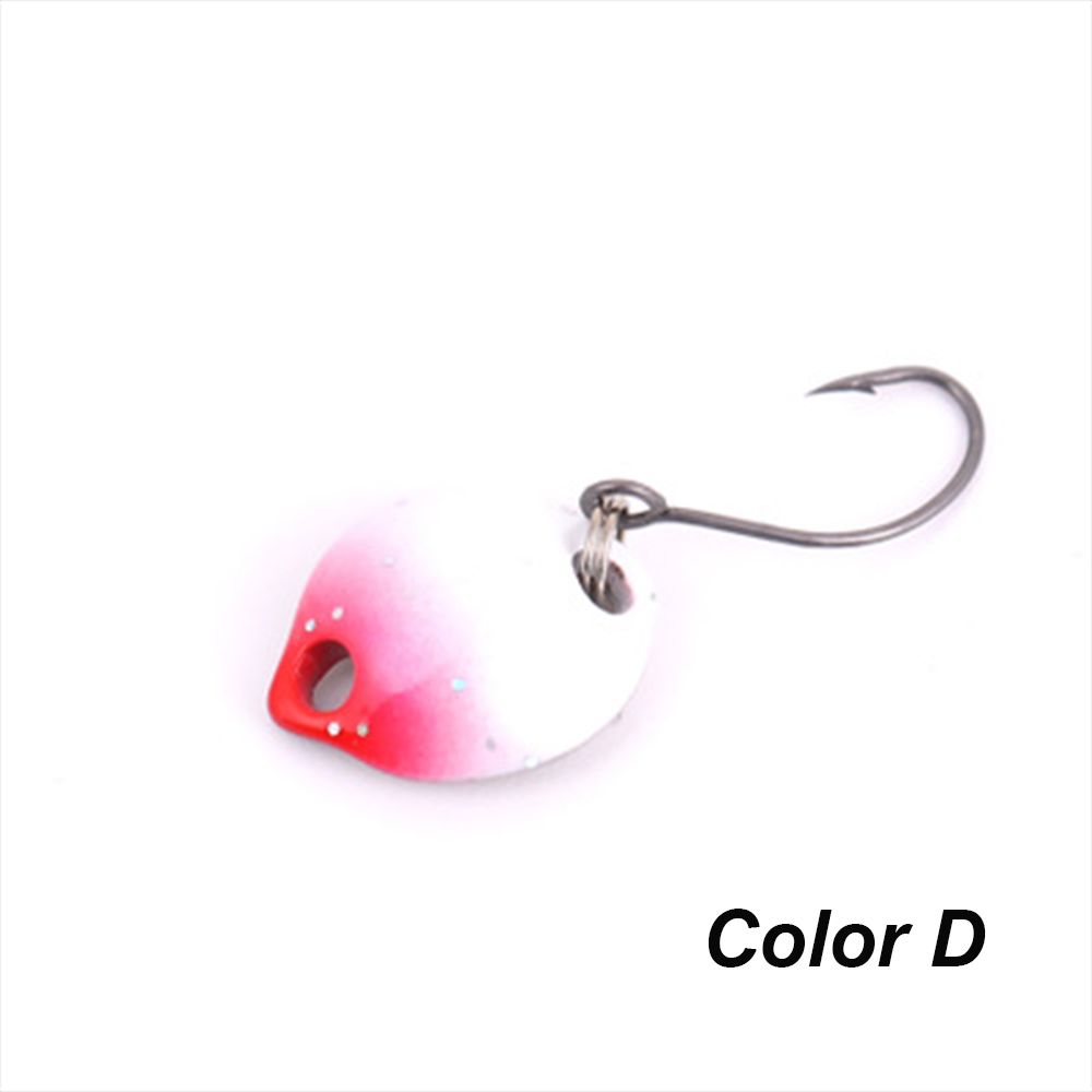 Портативная форелевая блесна, прочная блесна, воблер, рыболовные металлические приманки, тройной крючок