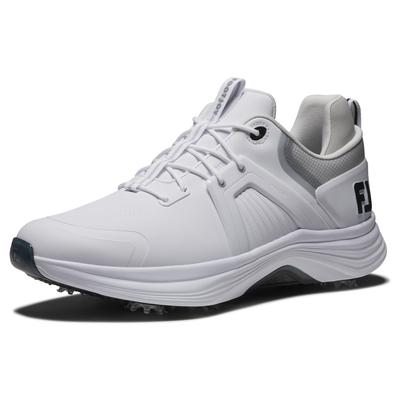 Мужская обувь для гольфа FootJoy HyperFlex Carbon Laced, 55467J, Белый/Белый, Размер 26,0 см, 3E