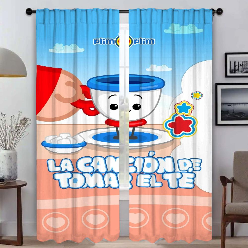 Тюль для спальни Плим-плимс Домашний интерьер Шторы для гостиной Шторы Жалюзи Шторы-перегородки 2 штуки Кухня