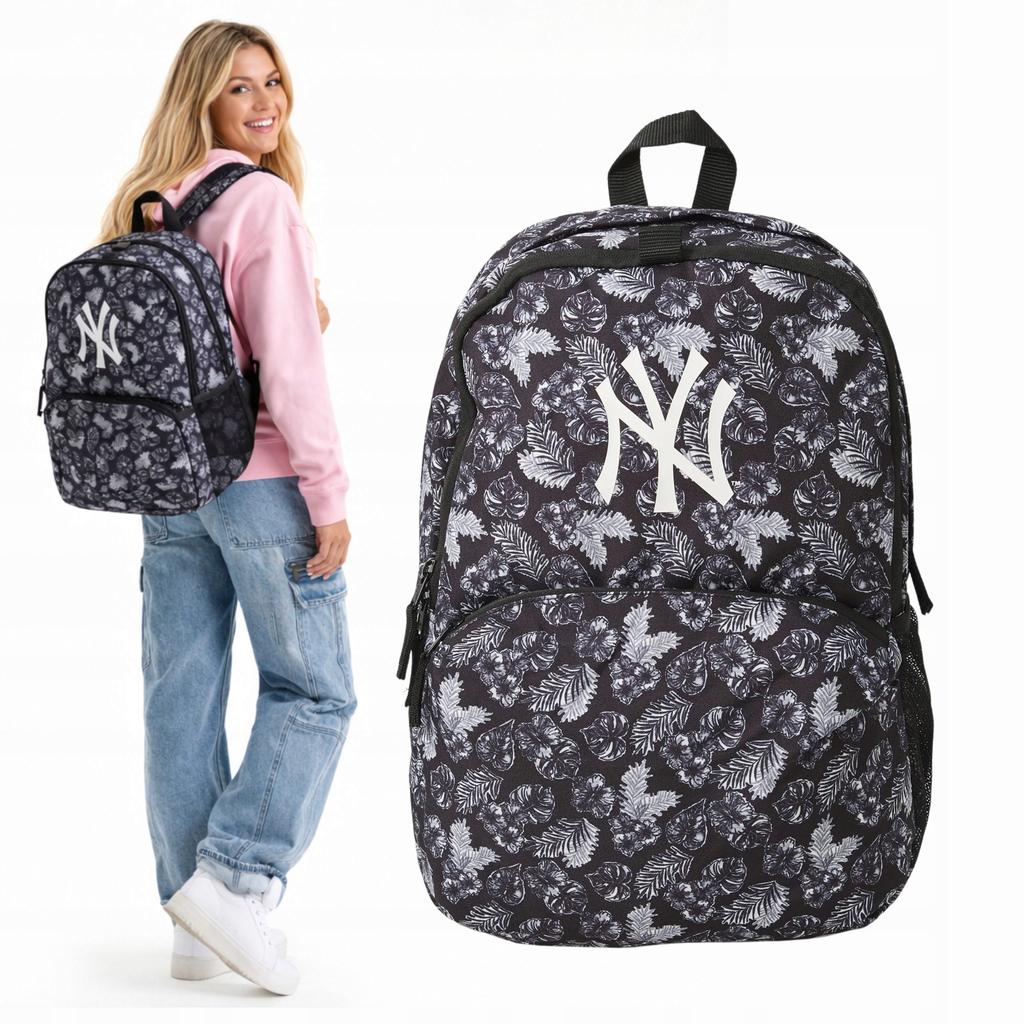 New Era 60667116 Aop Stadium School Backpack - Ny Yankees Urban