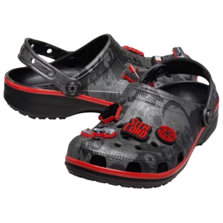 Crocs Star Wars X Классические клоги Темная сторона Ретро клоги Унисекс клоги Черные 211508-90H