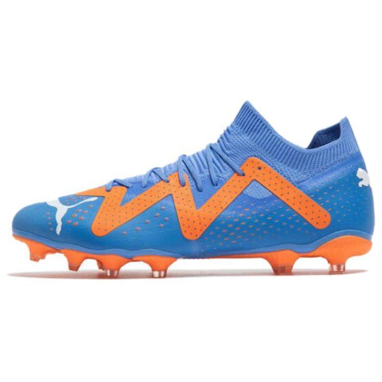 Puma Future Match FG/AG Supercharge Pack — Мужские кроссовки Blue Glimmer White Ultra-Orange 107180-01