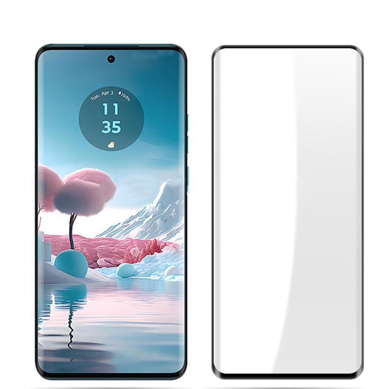 Для Motorola Moto Edge 40 Neo 3D изогнутое закаленное стекло Защитная пленка для экрана для MOTO Edge40 40Neo полное покрытие прозрачная защитная пленка