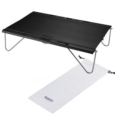 SOTO Field Kite ST-632BK Camping Table, Black