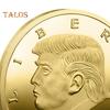 Liberty Commemorative Coin Metal Trump Coin 47th President of The US Collectible Token Gift for MAGA/KAG Supporters