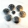7Pcs 45mm 56mm 68mm 74mm 82mm Car Wheel Hub Center Caps Hood Front Rear Trunk Emblem Steering Wheel Center Badge For BMW DZ3