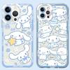 Lovely Cinnamoroll Mymelody Clear Case for Samsung Galaxy S24 S23 S22 Ultra S21 S20 FE S10 Plus Note 20 10 9 A35 A55 Soft Cover