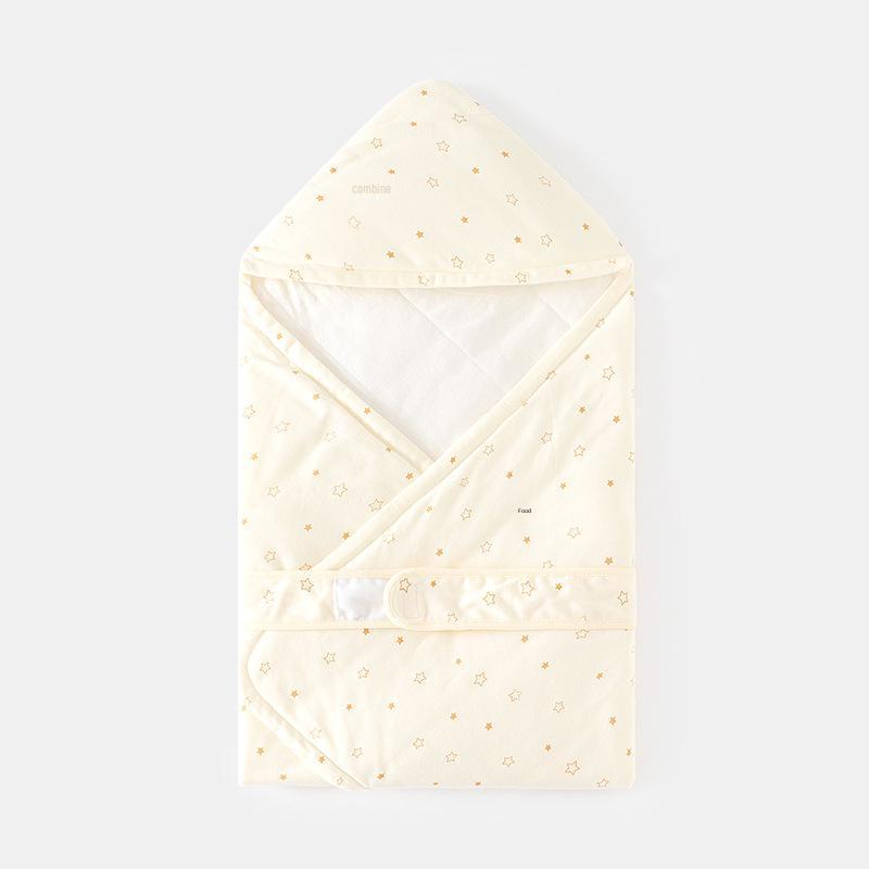 Newborn Pure Cotton Blanket - Lightweight Spring/Autumn Swaddle Quilt