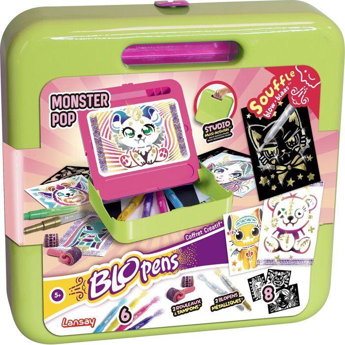 Loisir créatif - LANSAY - BLOPENS - jeu de coloriage - COFFRET CRÉATIF MONSTER POP - Dès 5 ans