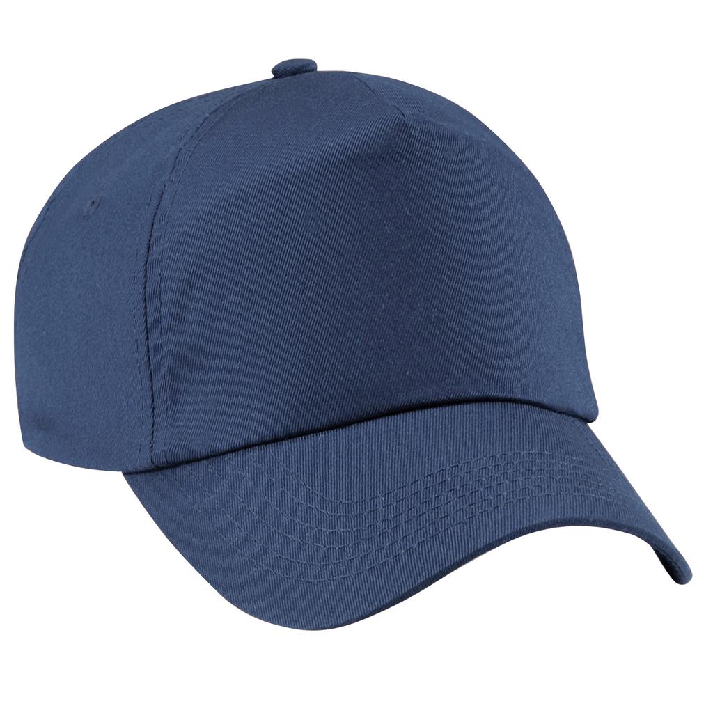 Beechfield Plain Unisex Junior Original 5 Panel Baseball Cap