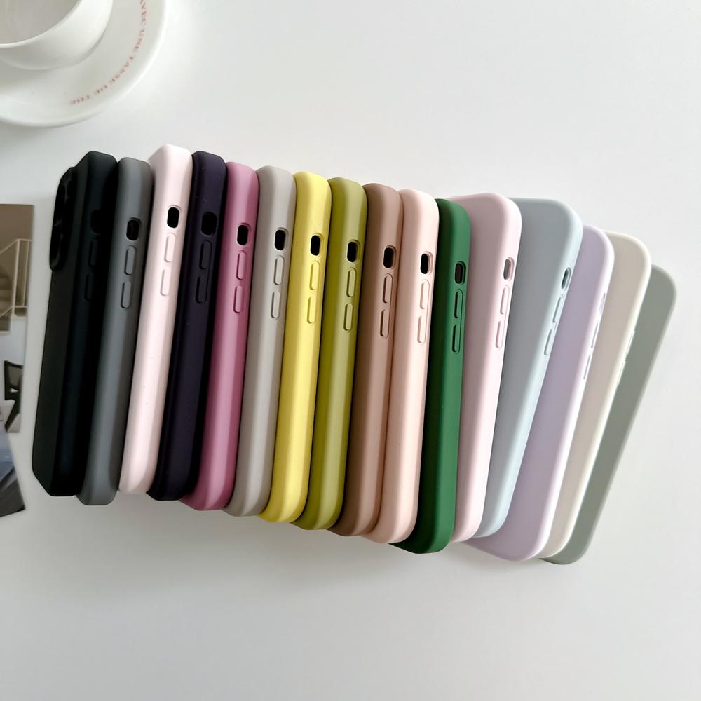Жидкий силиконовый чехол для мобильного телефона для Iphone 14 13 12 Pro Max 14 Plus, защита камеры, подкладка из микрофибры, чехол «все включено»