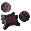 Travel Car Auto Seat Headrest Pillow Leather Head Neck Rest Cushion Pad Support