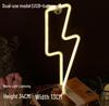 Manufacturer's New LED Neon Light: Lightning Cloud, Planet, Heart, Rainbow – Perfect for Christmas Night Décor.