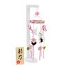 Osaka Choseido Hina Doll Props Height Name Engraved Wooden Tag Bonus Included Momoiro Festival Decoration Decorative 32.5cm (separately Shipped) (with