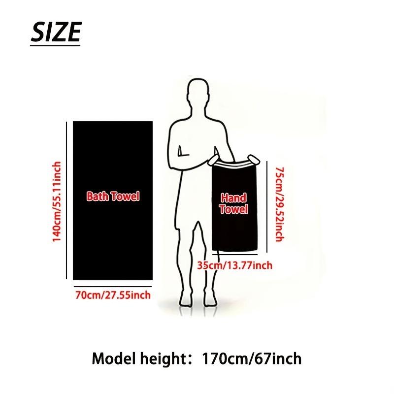 2pcs/set Ladies' Bath Towel Set Checkered Design Absorbent Quick-drying Towel Suitable for Bathrooms Gyms Camping Coral Fleece