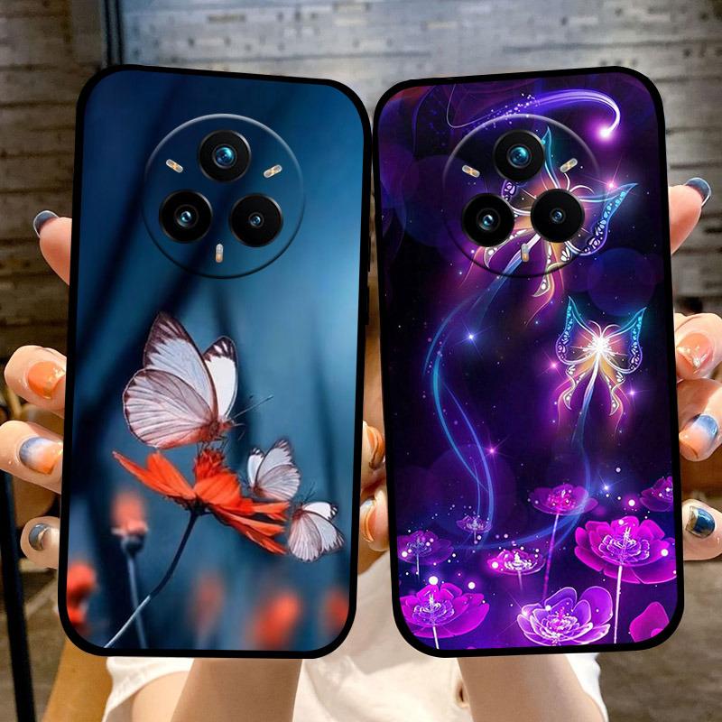 For Realme 14 Pro Plus Case RMX5050 Shockproof Cover Fashion Soft Silicone Phone Case For Realme 14 Pro 5G Coque 14 Pro+ Shell